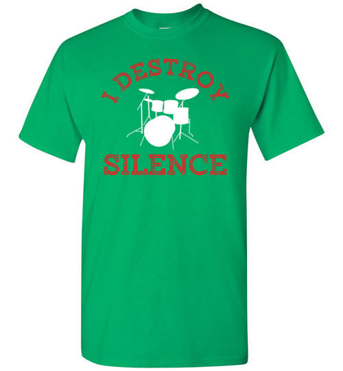 Drummer Destroy Silence Gildan Youth