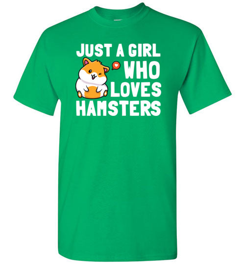 Just a girl Who Loves Hamsters Youth Gildan