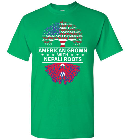 American Grown Nepali Roots Gildan Youth