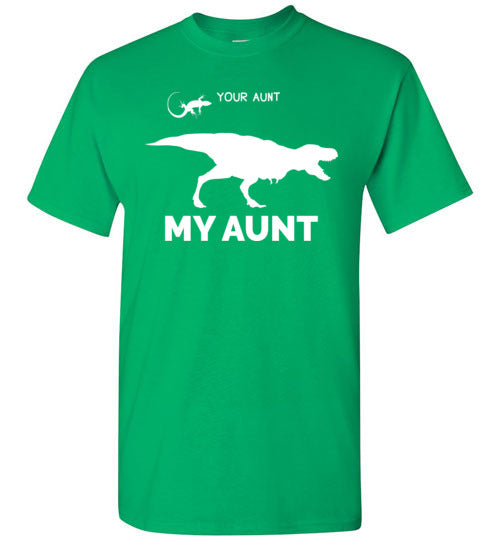 Your Aunt My Aunt Lizard Dinosaur Gildan Youth