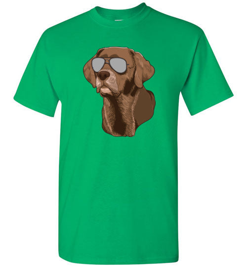 Chocolate Lab Sunglasses Gildan Youth