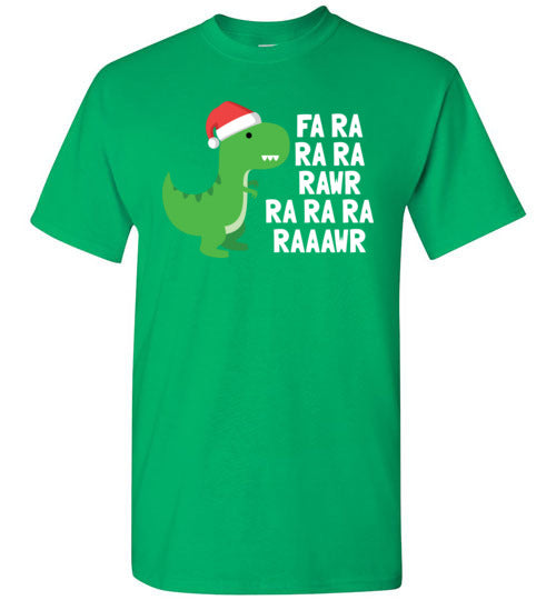Dinosaur Christmas Fa Ra Ra Rawr Gildan Youth