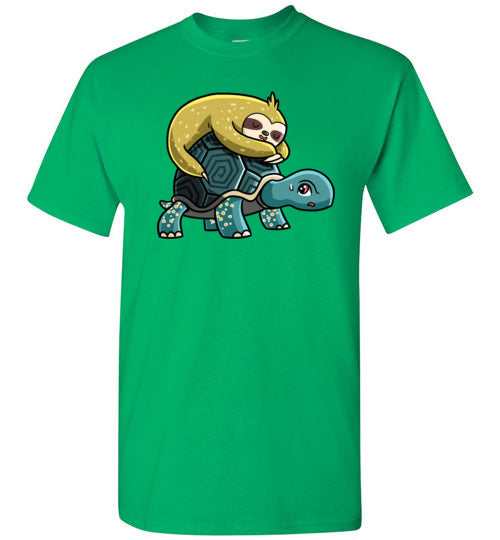 Sloth Riding Turtle Gildan Youth