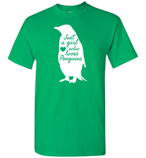 Just A Girl Who Loves Penguins Gildan Youth