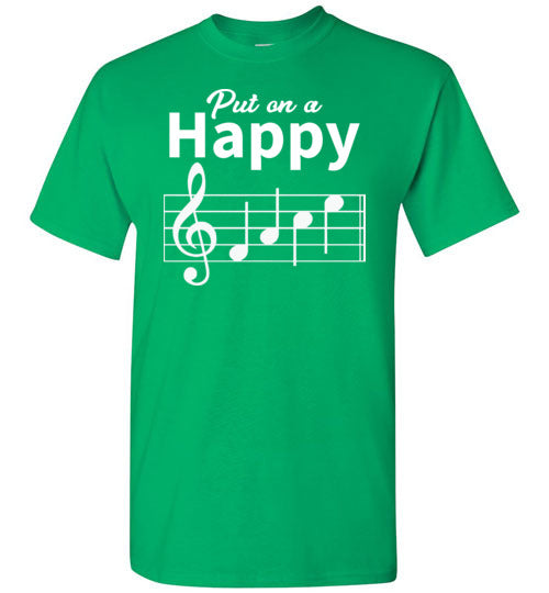 Put On A Happy Face Music Gildan Youth