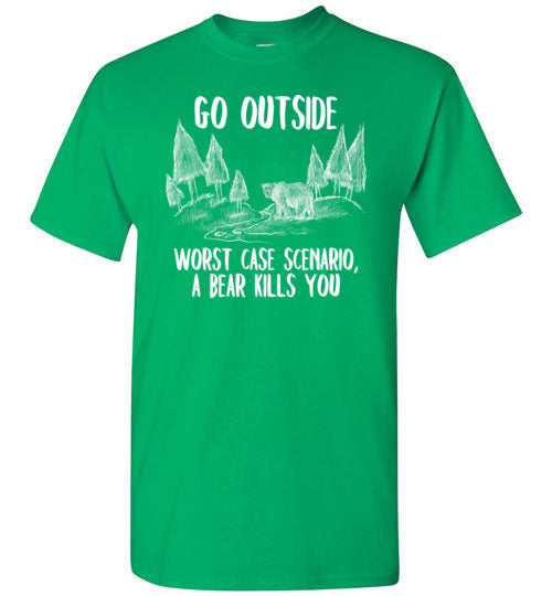 Go Outside Bear Gildan Youth