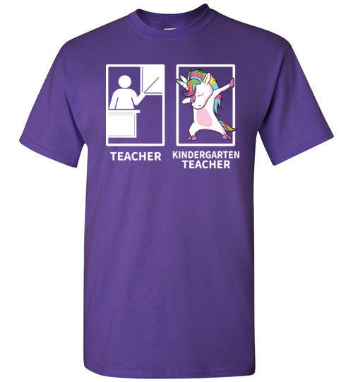 Dabbing Kindergarten Unicorn Teacher Gildan Youth