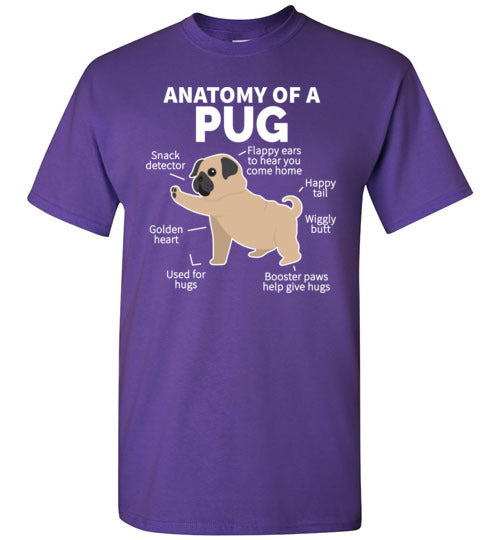 Pug Anatomy Gildan Youth