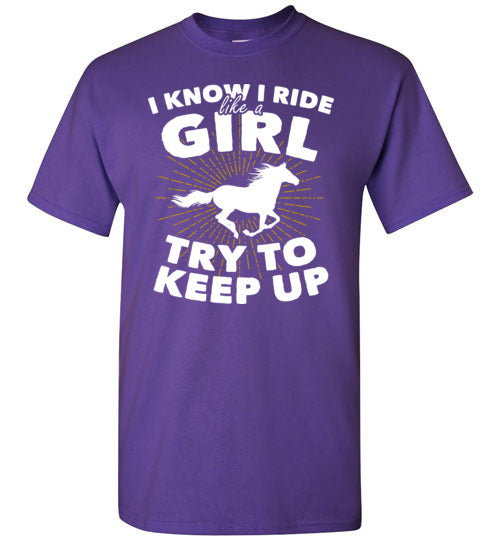 Horse Ride Like A Girl Gildan Youth