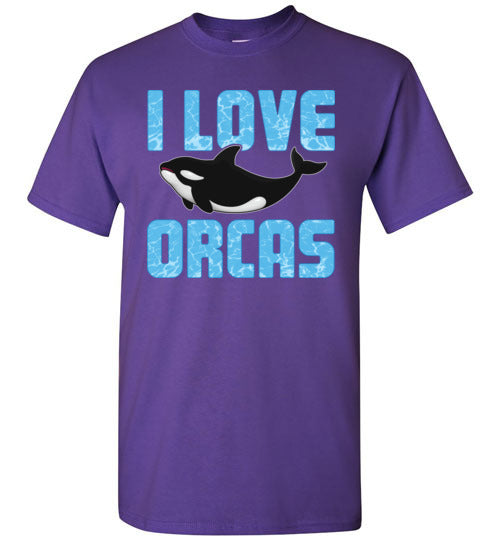 I Love Orcas Gildan Youth