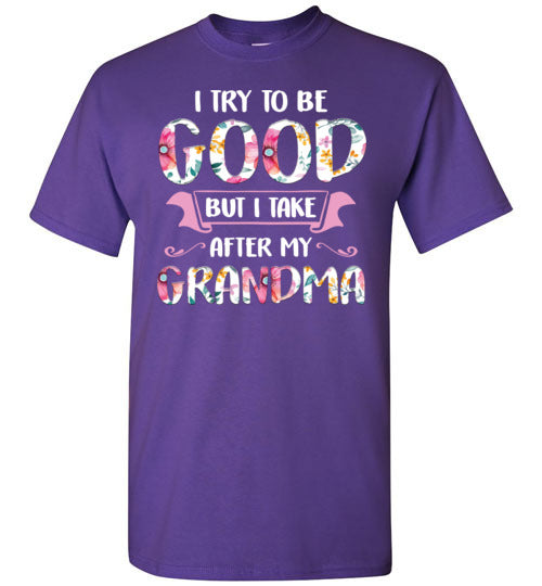 Try To Be Good Grandma Gildan Youth