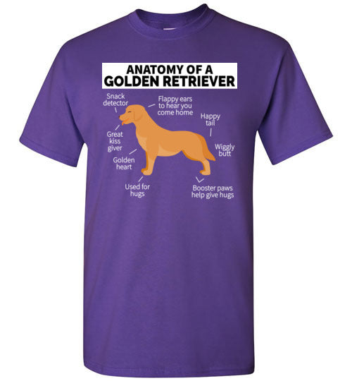 Golden Retriever Anatomy Gildan Youth