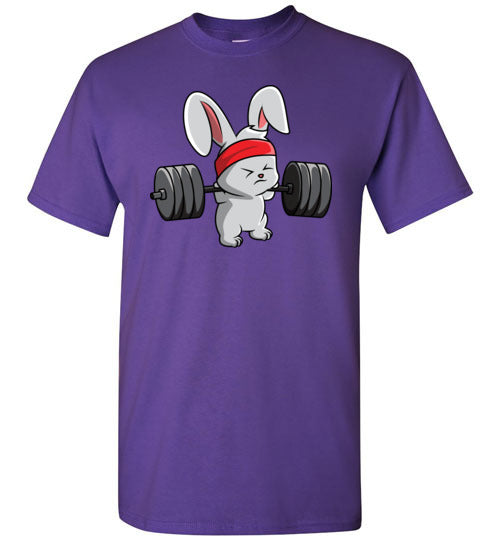 Bunny Rabbit Workout Weightlifting Gildan Youth