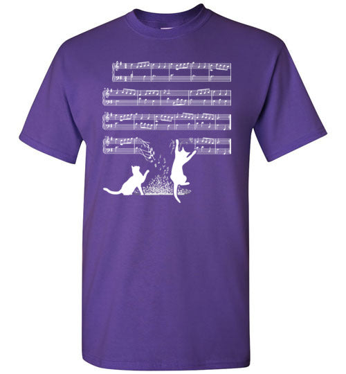 Cats And Sheet Music Gildan Youth