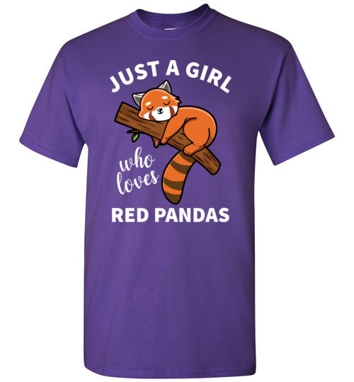Just a girl who loves Red Pandas Gildan Youth