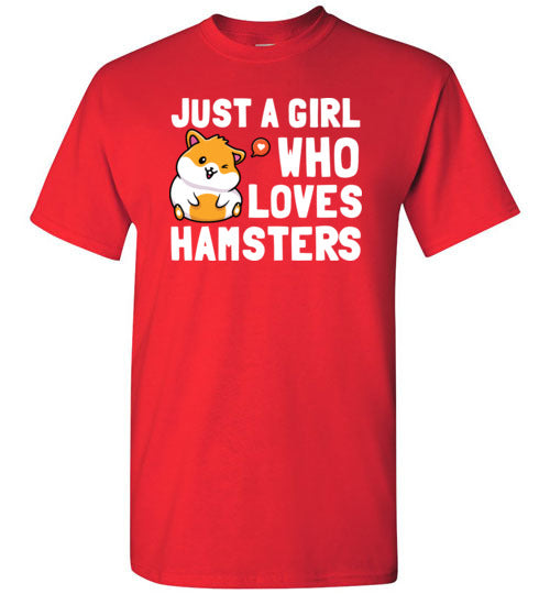 Just a girl Who Loves Hamsters Youth Gildan