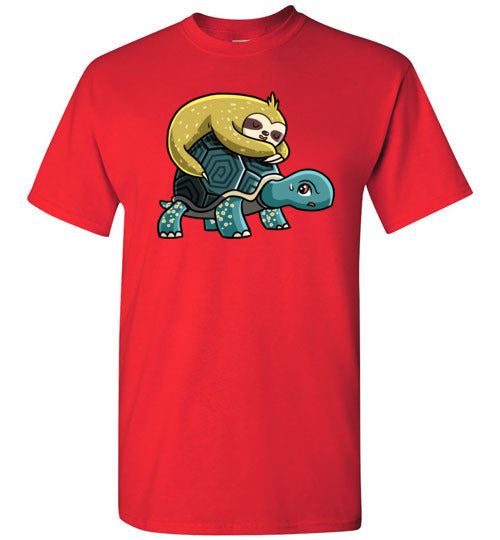 Sloth Riding Turtle Gildan Youth