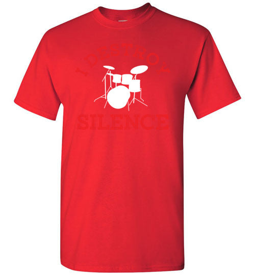 Drummer Destroy Silence Gildan Youth