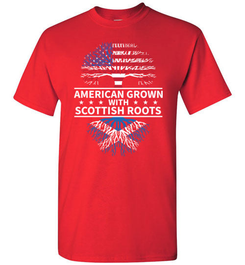 American Grown With Scottish Roots Gildan Youth