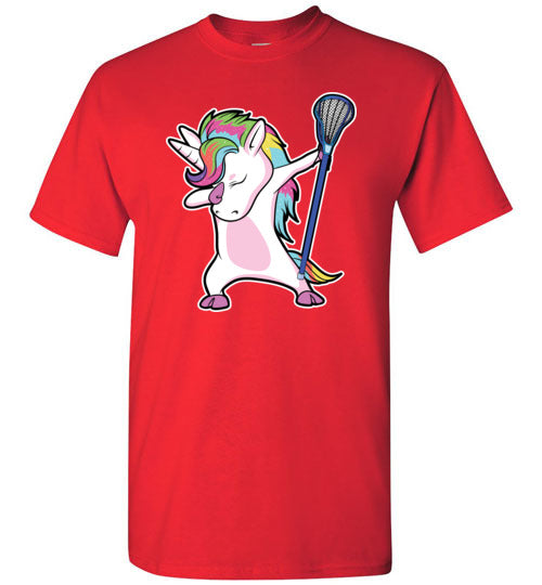 Dabbing Unicorn Lacrosse Gildan Youth