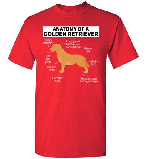 Golden Retriever Anatomy Gildan Youth