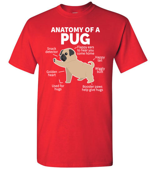 Pug Anatomy Gildan Youth