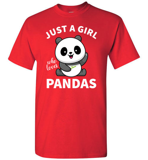 Just a Girl Who Loves Pandas Gildan Youth