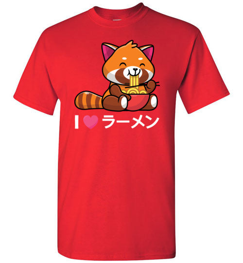 Red Panda Love Ramen Gildan Youth