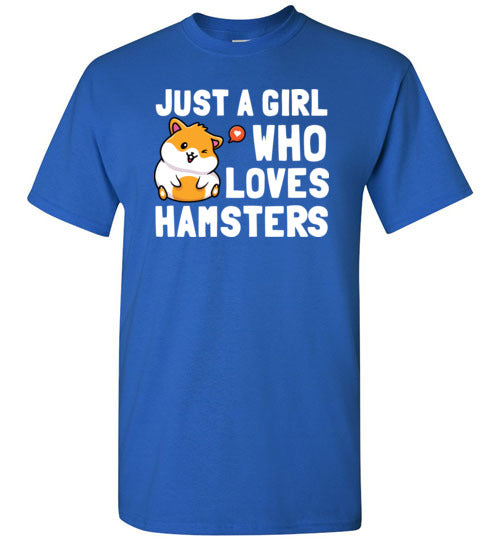 Just a girl Who Loves Hamsters Youth Gildan