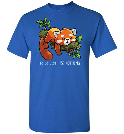 Red Panda To Do List Nothing Gildan Youth