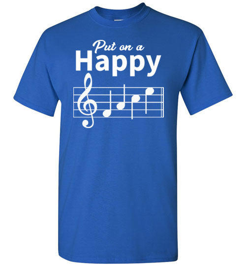 Put On A Happy Face Music Gildan Youth