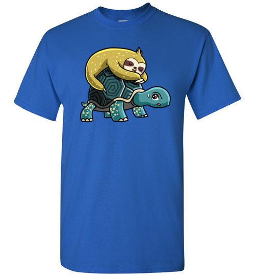 Sloth Riding Turtle Gildan Youth
