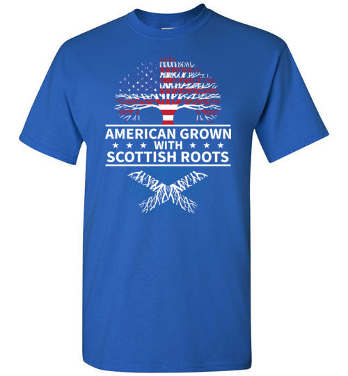 American Grown With Scottish Roots Gildan Youth