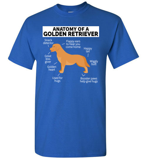 Golden Retriever Anatomy Gildan Youth