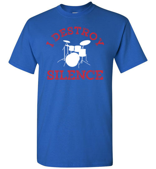 Drummer Destroy Silence Gildan Youth