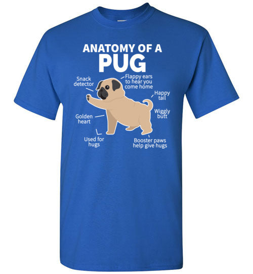 Pug Anatomy Gildan Youth