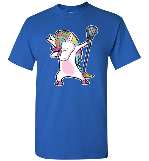 Dabbing Unicorn Lacrosse Gildan Youth