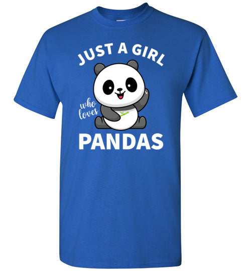 Just a Girl Who Loves Pandas Gildan Youth