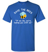 Save The Bees Taking You With Us Gildan Youth