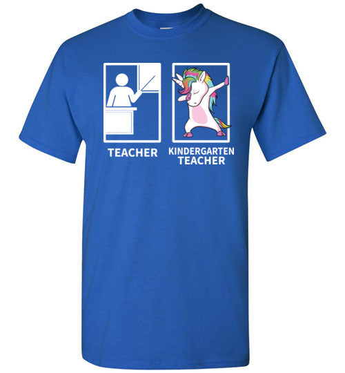 Dabbing Kindergarten Unicorn Teacher Gildan Youth