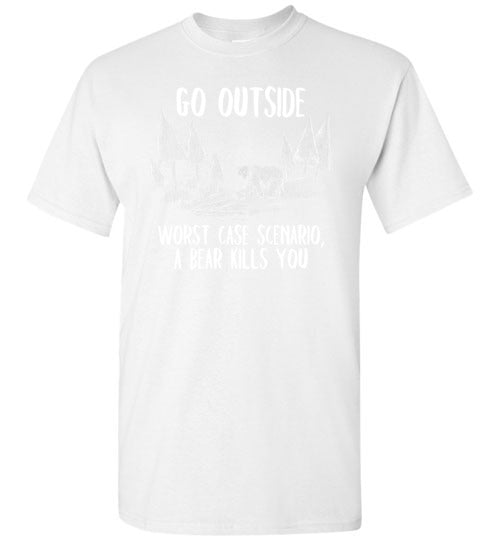 Go Outside Bear Gildan Youth