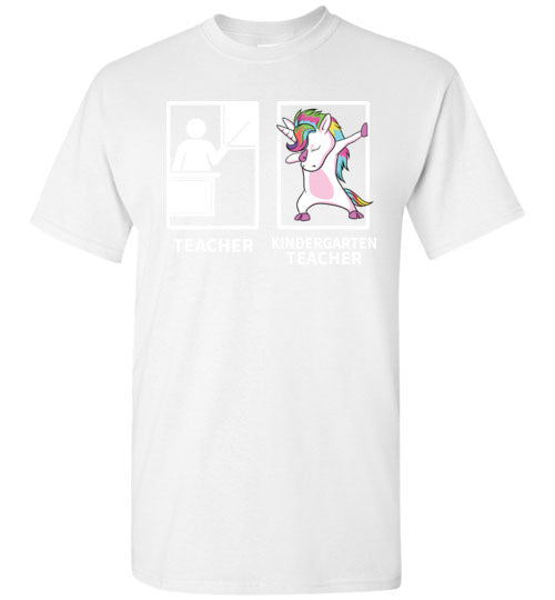 Dabbing Kindergarten Unicorn Teacher Gildan Youth