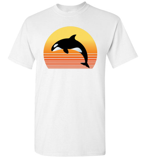 Killer Whale Sunset Gildan Youth