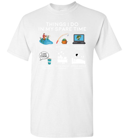 Things I Do In My Spare Time Fishing Gildan Youth