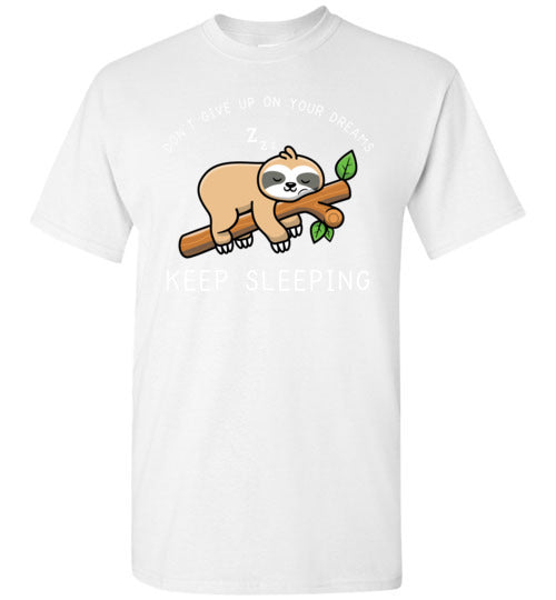 Sloth Dreams Keep Sleeping Gildan Youth
