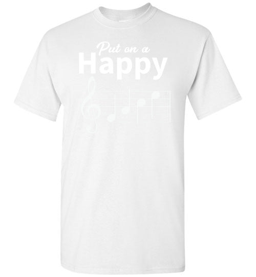 Put On A Happy Face Music Gildan Youth