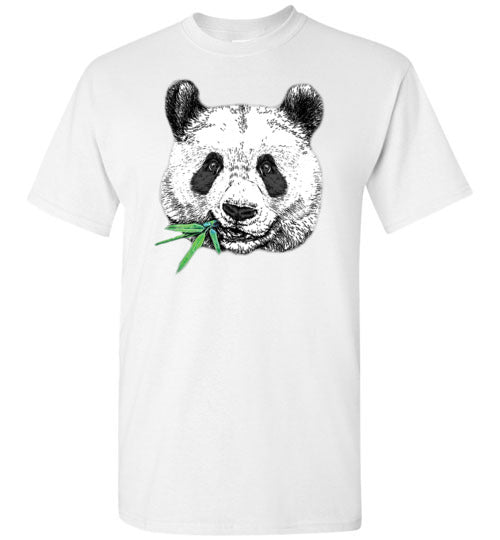 Panda Face Eating Bamboo Gildan Youth