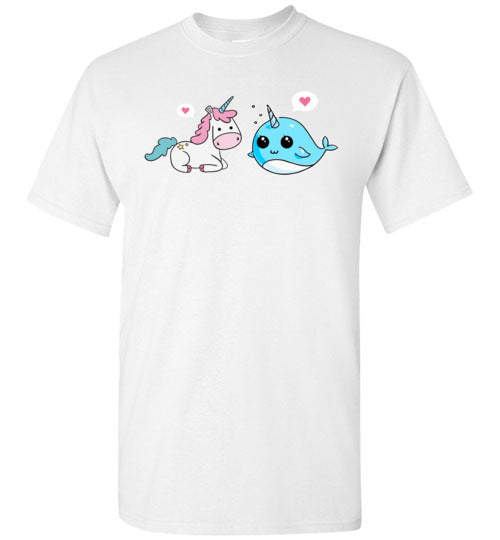 Unicorn Narwhal Best Friends Gildan Youth