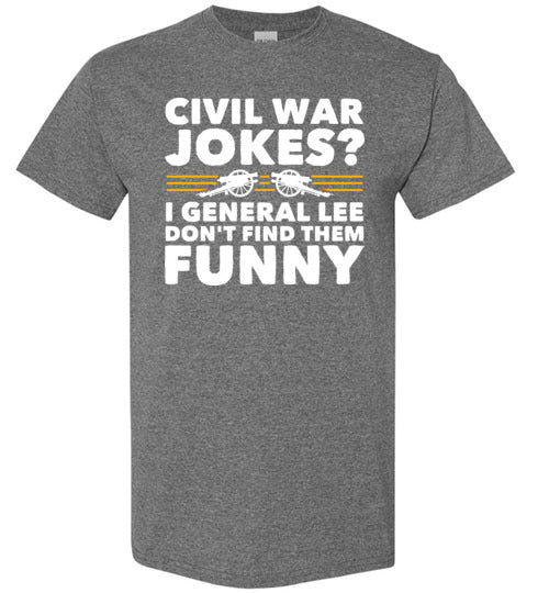 Civil War Jokes General Lee Gildan Youth