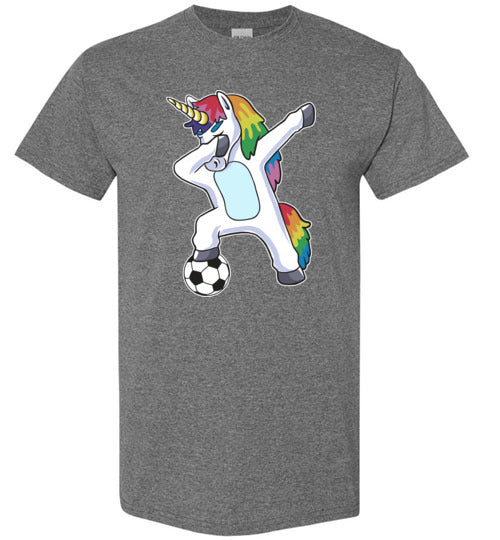 Soccer Dabbing Unicorn Gildan Youth